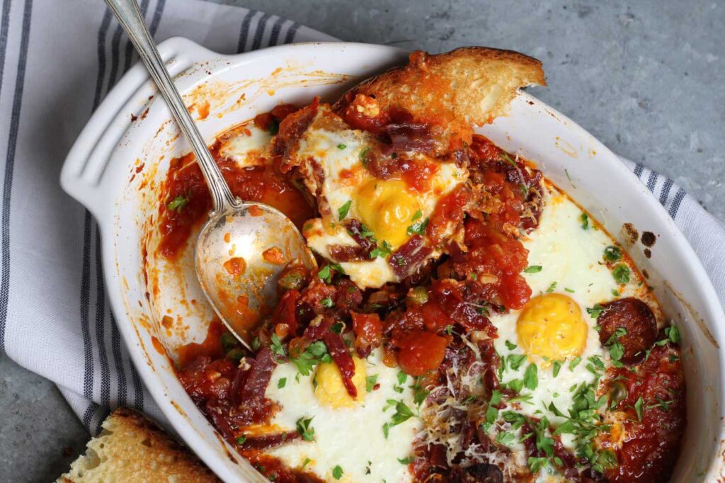 Huevos a la Flamenca