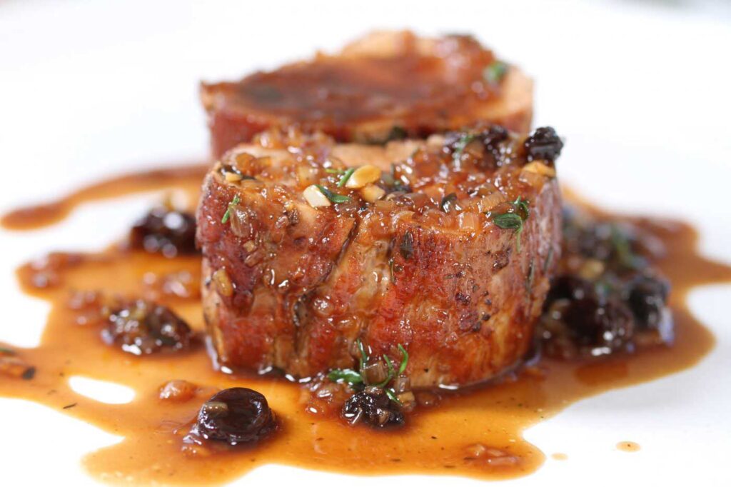 Iberico Pork Fillet with Pedro Ximenez Sauce