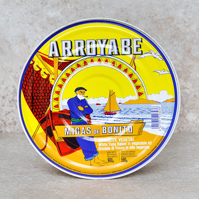 Arroyabe Bonito Tuna Flakes (Migas) in Vegetable Oil
