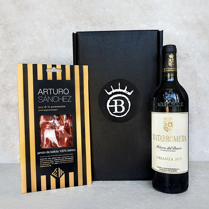 Ham and Wine Gift Box