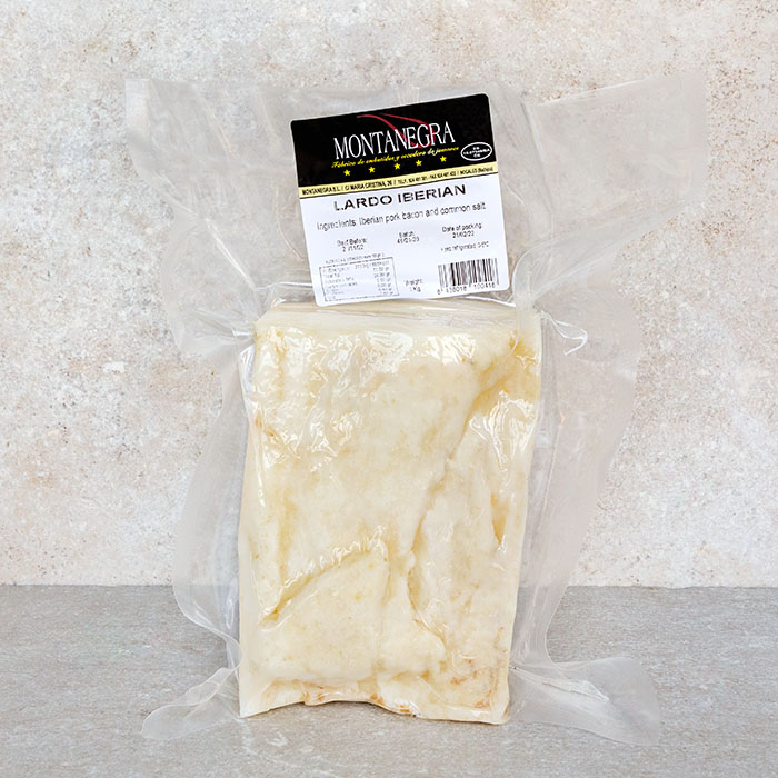 Montanegra Iberico Bellota Lardo 1Kg