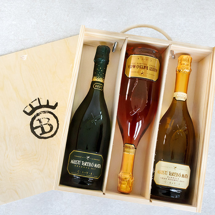 Spanish Vintage Cava Box