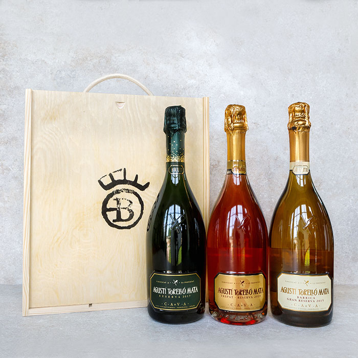 Spanish Vintage Cava Box