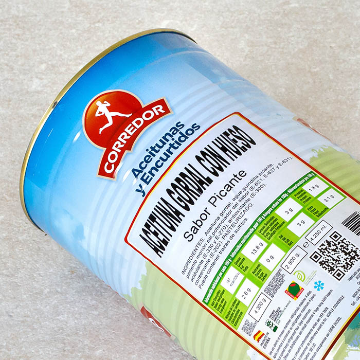 Karina Pitted Spicy Gordal Olives