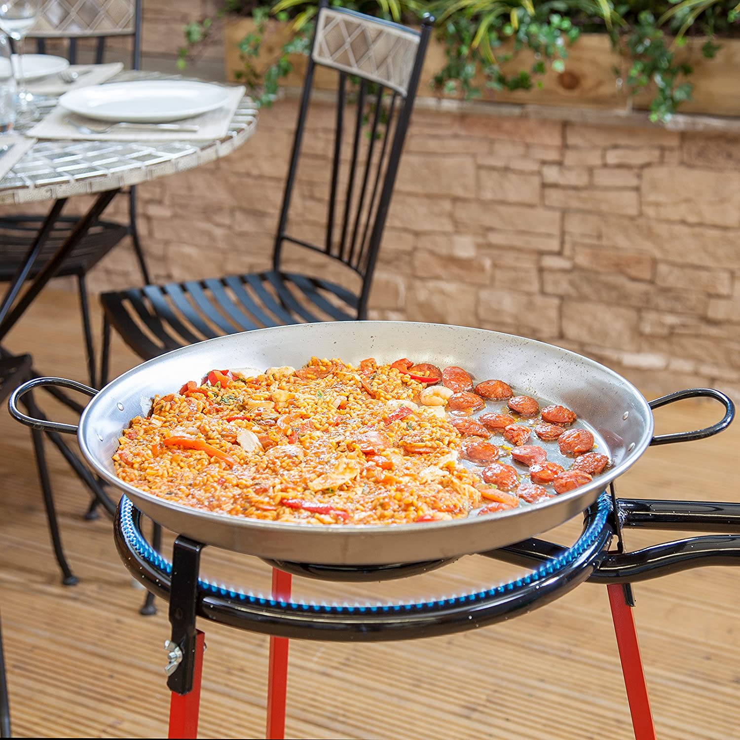 Vaello Paella Cooking Set 46cm