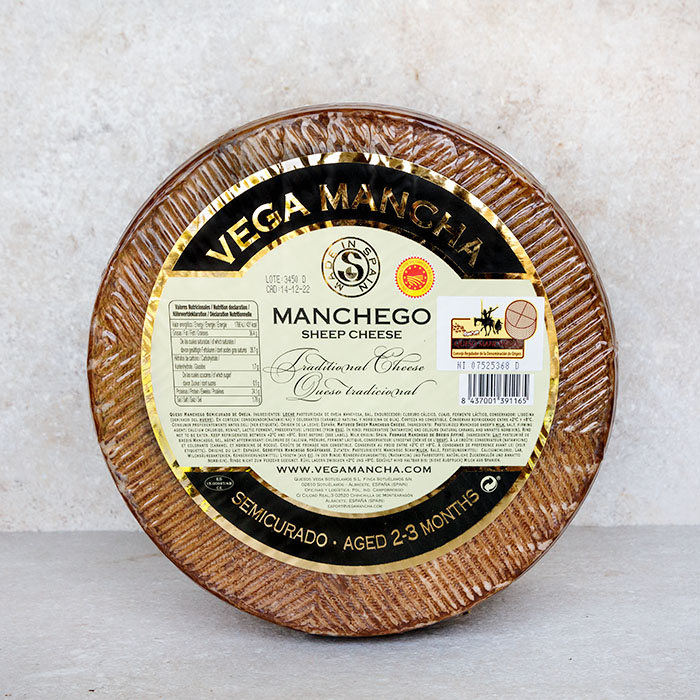 Vega Mancha Semicured Machego Cheese 3.5Kg