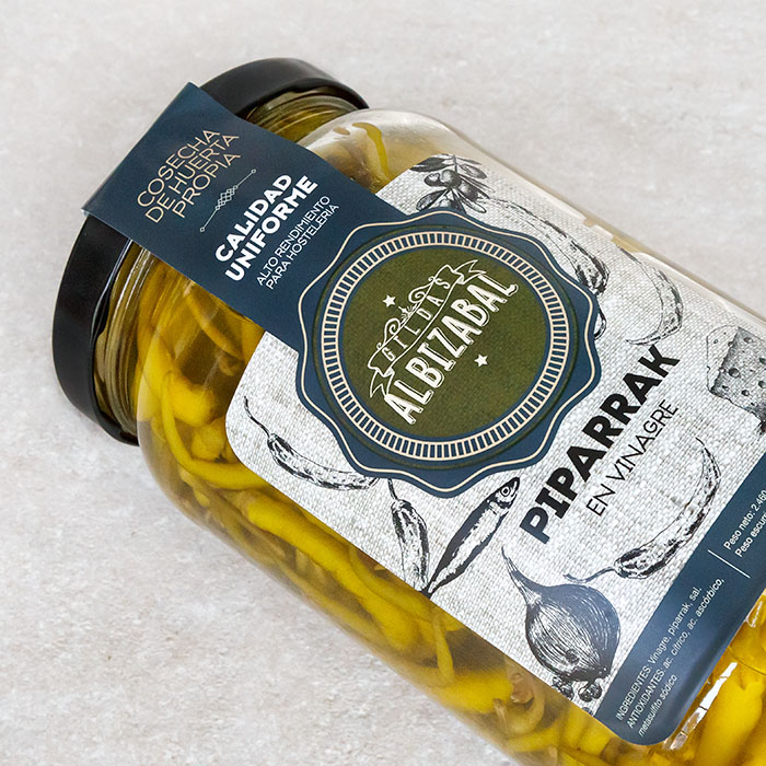 Albizabal Guindilla Peppers Large