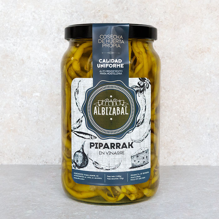 Albizabal Guindilla Peppers Large