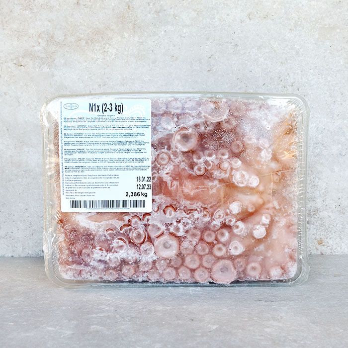 Moyseafood Whole Raw Octopus 2.4Kg