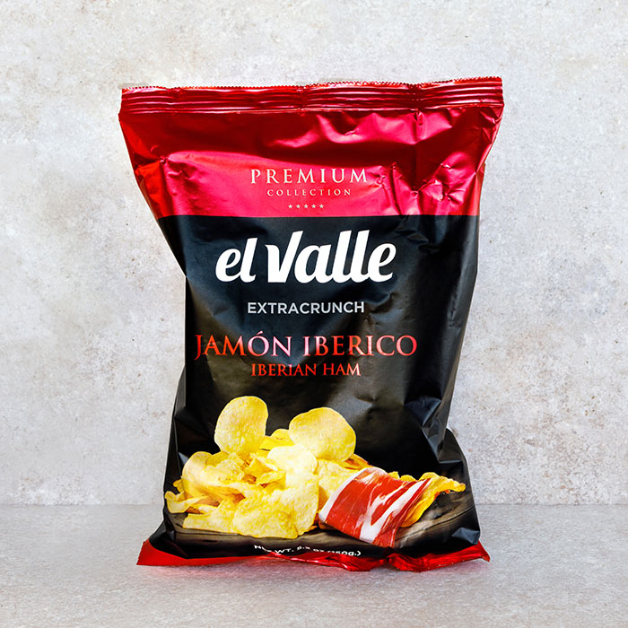 El Valle Jamon Iberico Crisps 150g