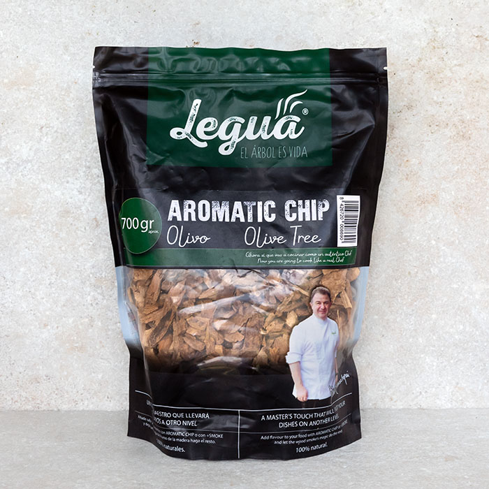 Legua Olive Tree Wood Chips 700g