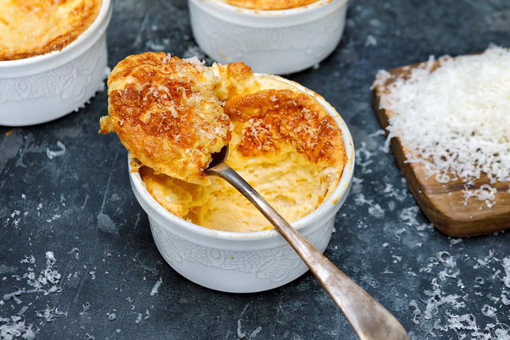 Manchego Cheese Soufflé