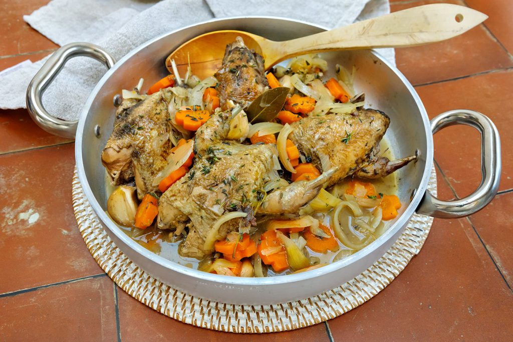 Perdices en Escabeche