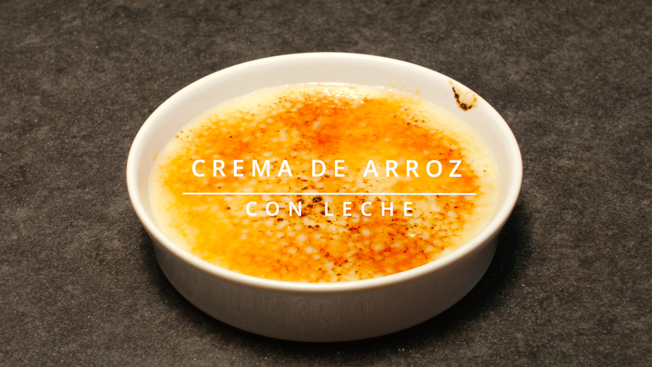 Crema de Arroz con Leche