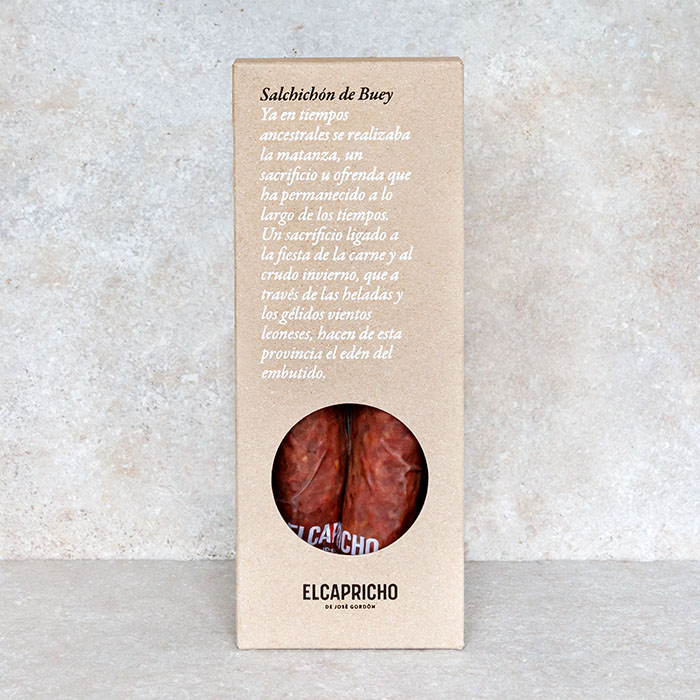 El Capricho Ox Salchichon 500g