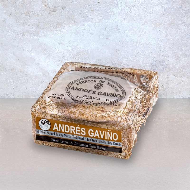 Andres Gaviño Lemon and Cinnamon Torta Biscuits